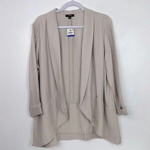 Alfani New‎ Women’s XL Open Front Pockets Quarter Sleeve Blazer